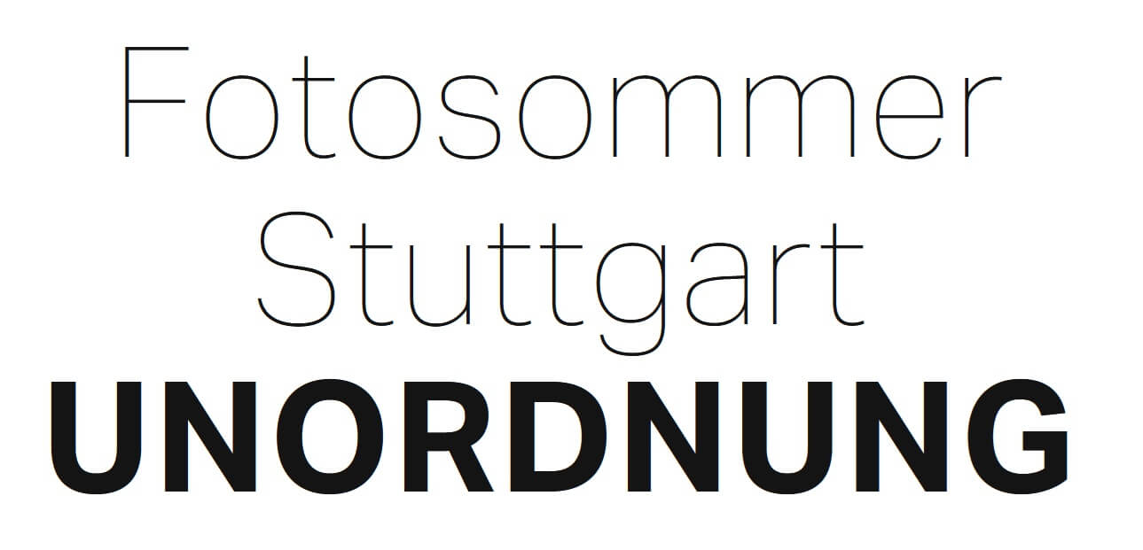 Fotosommer Stuttgart Thema: „Unordnung“