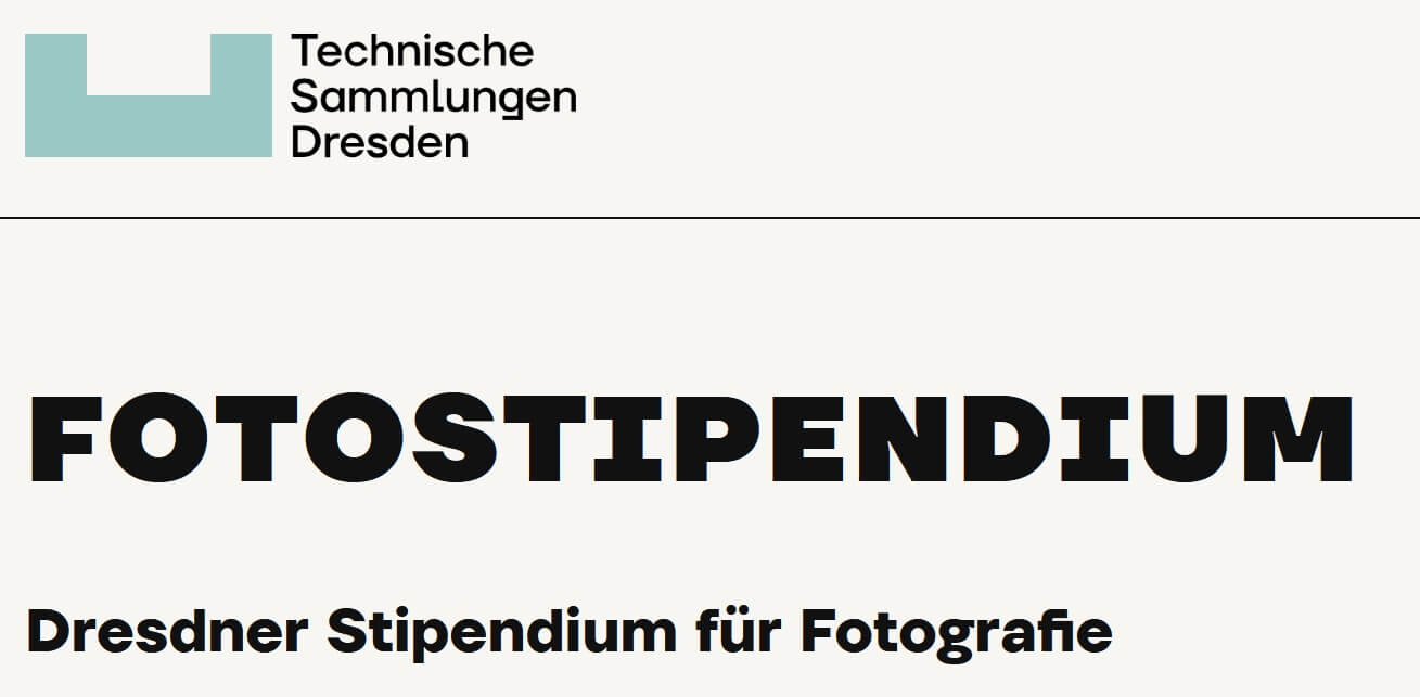 Dresdner Stipendium für Fotografie