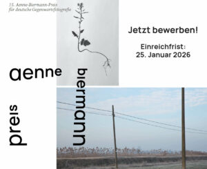 15. Aenne-Biermann-Preis für deutsche Gegenwartsfotografie